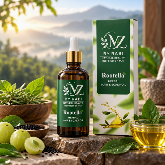 Rootella Herbal Hair Oil | MZ by Rabi
